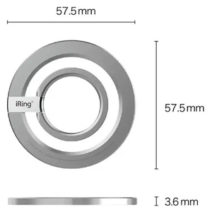 AAUXX スマートフォンリング iRing ブラック UMS-IR17MGBK-イメージ10