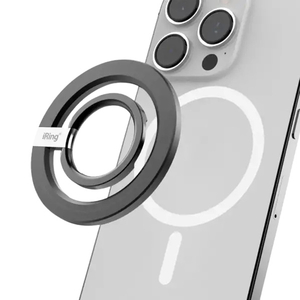 AAUXX スマートフォンリング iRing ブラック UMS-IR17MGBK-イメージ2