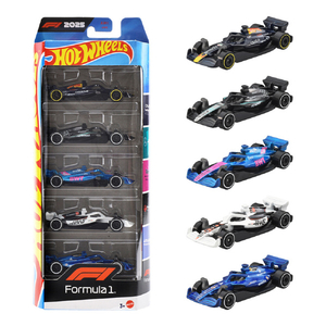 ホットウィール　フォーミュラ1　Formula1　5パック　F1 Hot Wheels Race Team 5-Pack Formula 1 F1 Racing – Jcardiecast