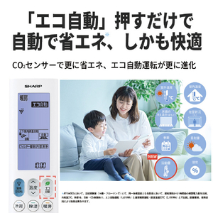シャープ 「工事代金別」 10畳向け 自動お掃除付き 冷暖房省エネハイパワーエアコン e angle select プラズマクラスターエアコン XE4シリーズ Xシリーズ AY28SXE4S-イメージ5