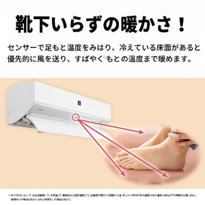 シャープ 「工事代金別」 10畳向け 自動お掃除付き 冷暖房省エネハイパワーエアコン e angle select プラズマクラスターエアコン XE4シリーズ Xシリーズ AY28SXE4S-イメージ7