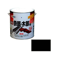 アサヒペン 油性鉄部木部用EX 3L 黒 FC469NS