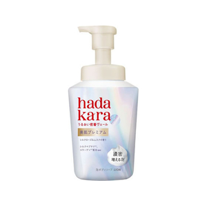 ライオン hadakara 美肌プレミアムモイストボディケアソープ 泡 本体 500mL FCJ943H-イメージ1