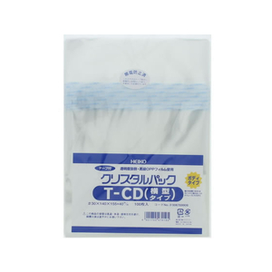 シモジマ クリスタルパック 155×140mm T-CD(横型) 100枚 F819313-6769909-イメージ1