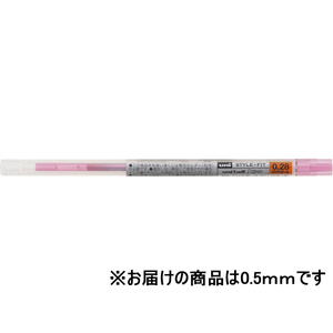 三菱鉛筆 スタイルフィット リフィル 0.5mm ローズピンク F884900-UMR10905.66-イメージ1