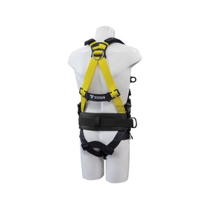 サンコー タイタン/EASY Harness Comfort 柱上用ハーネスセット M イエロー／ブラックMワンタッチ45 FC336EX-1952035-イメージ2