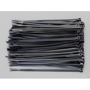 エスコ 202×4.7mm 結束バンド 導電性/100本 FCJ189H-EA475AJ-420-イメージ1