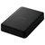 エレコム ELP-HTV 2．5インチ ポータブルHDD 4TB ブラック ELP-HTV040UBK-イメージ1
