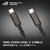 ASUS ROG 240W USB-C cable ブラック ROG_CABLE_TYPEC240W-イメージ4