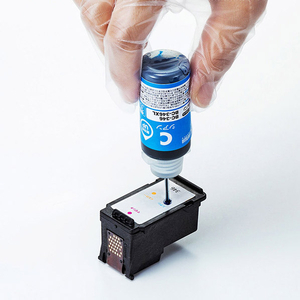 サンワサプライ 詰替えインク 3色セット(シアン・マゼンタ・イエロー)・各30ml INK-C346S30S-イメージ2