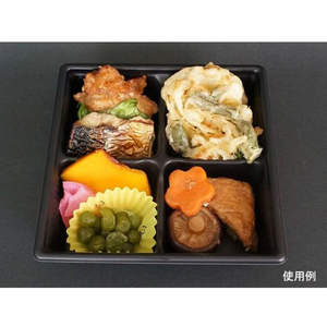 中央化学 軽食容器 SD キャセロ 15-15 4SBK 身 50枚 FCG780W-00356329-イメージ4