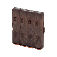 シヤチハタ 連結数字スタンプ フレームB追加用 4本セット FCJ214E-GRJ-1FB/E4S-2