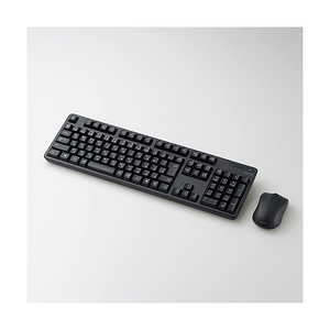 エレコム 無線フルキーボード&マウス ブラック TK-FDM106MBK エレコム 無線フルキーボード&マウス ブラック TK-FDM106MBK