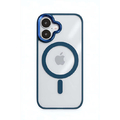 COCO　CASE iPhone 17用Magsafe対応 ところどころメタルケース ブルー 1835-17-BLUE