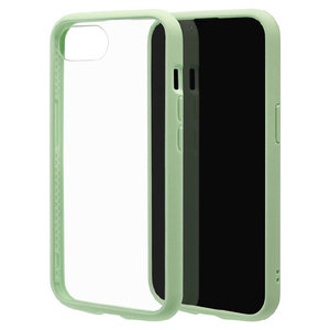 ラスタバナナ iphone17e/16e用 flexguard ﾊｲﾌﾞﾘｯﾄﾞｹｰｽ tpu×pc グリーン×クリア 8772IP5EHPGR-イメージ1