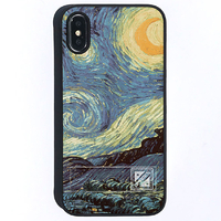 Dparks iPhone XS/X用ケース spirit case 星月夜 DS14788I58