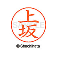 シヤチハタ ネームペン用ネーム シルバー 既製 上坂 FC46132-X-GPS-0361
