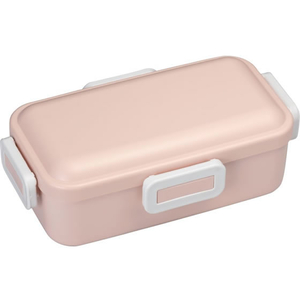 スケーター 抗菌ふわっと弁当箱 530mL くすみピンク FC582SK-PFLB6AG-イメージ1