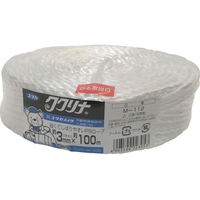 ユタカメイク 荷造り紐 PSロープ 3φ×100m FC324GG-8280808