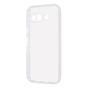 レイアウト Google Pixel 9a用Like standard 精密設計 カメラ保護 衝撃吸収 バンパー メタリック TPUソフトケース クリア RT-GP9APFC2/CM-イメージ1