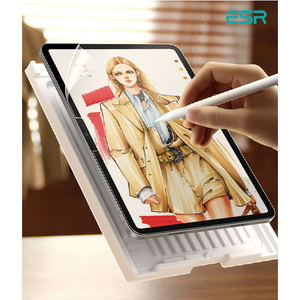 ESR iPad Pro 13インチ(M4)用ペーパーテクスチャー液晶保護フィルム(2枚入り) ES26789-イメージ2