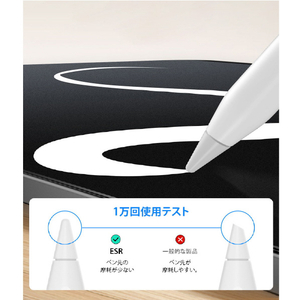 ESR iPad Pro 13インチ(M4)用ペーパーテクスチャー液晶保護フィルム(2枚入り) ES26789-イメージ5