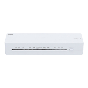 ナカバヤシ パーソナルラミネータ A4サイズ ホワイト HEL-04A4W-イメージ1