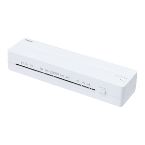 ナカバヤシ パーソナルラミネータ A4サイズ ホワイト HEL-04A4W-イメージ2