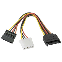 エディオンネットショップ オウルテック Owlcbpu044 Sata電源15ピン 15 ペリフェラル4ピン用sata用二股電源ケーブル 15cm エディオンネットショップ オウルテック Owlcbpu044 Sata電源15ピン 15 ペリフェラル4ピン用sata用二股電源ケーブル 15cm