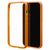 ラスタバナナ iphone17e/16e用 flexguard ﾊｲﾌﾞﾘｯﾄﾞｹｰｽ tpu×pc オレンジ×クリア 8773IP5EHPOR-イメージ1