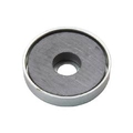 トラスコ中山 TRUSCO　キャップ付フェライト磁石　外径44mmX厚み8mm　10個入り TFC44RA-10P