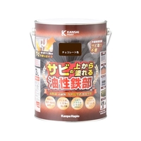 カンペハピオ 油性鉄部用S チョコレート色 3L FCB002N