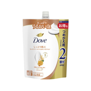 ユニリーバ ダヴ ボディウォッシュ ライスファーメント&キンモクセイ 詰替 600g FCK543B-イメージ1