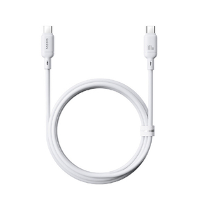 BASEUS Baseus Silky 充電ケーブル USB-C to C 100W 1m ムーンホワイト E0421901-イメージ1