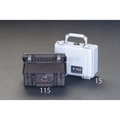 エスコ 万能防水ケース 黒 208×144×90mm(内寸) FCZ8064-EA657-115