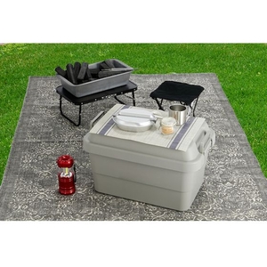 トラスコ中山 トランクカーゴ 50L グレー 600390370グレー50 FC560GV-2073977-イメージ5