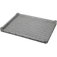 積水テクノ成型 L型メッシュトレー L-820-2 灰 グレー FC937GW-8362576