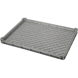 積水テクノ成型 L型メッシュトレー L-820-2 灰 グレー FC937GW-8362576-イメージ1