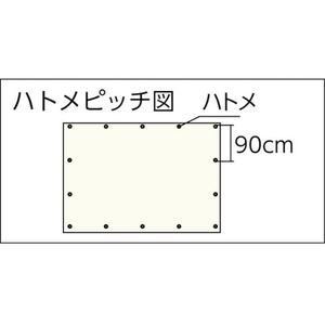 ユタカメイク #3000 ブラックシート 2.7m×3.6m 縦140N､横90Nブラック2.53.414 FC154GR-4446704-イメージ2