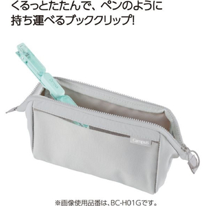 コクヨ キャンパス ペンのように持ち運べるブッククリップ グリーン FCG278W-BC-H01G-イメージ2