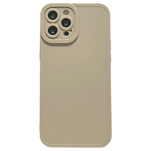 GAACAL iPhone 14 Pro用カメラ保護マットTPUケース カーキ P00212KQP-イメージ1