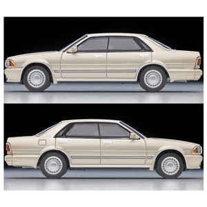 トミーテック トミカリミテッドヴィンテージ NEO LV-N368b 日産 セドリック HT V20 ツインカムターボ グランツーリスモSV (イエロイッシュシルバー) 89年式 (S)シルバー LVN368BｾﾄﾞﾘﾂｸGTSV89ﾈﾝｼｷ-イメージ3