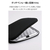 エレコム ZEROSHOCK/タブレット汎用インナーケース/～8．7インチ ブラック TB-08ZSBIBLBK-イメージ8
