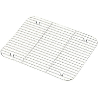 江部松商事 EBM/標準 角バット用網 クロームメッキ 2号用 316×241 FC977LS-6563100