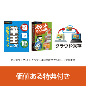ソースネクスト 筆王Ver.30 WEBﾌﾃﾞｵｳﾊﾞ-ｼﾞｮﾝ30WD-イメージ7