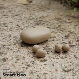 cheero フルワイヤレスイヤホン Wireless Open Earphones Smart NEO ベージュ CHE-646-BE-イメージ8