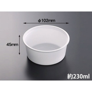 中央化学 スープカップ CF カップ 105-230 身 100枚 FCG782W-00031916-イメージ2