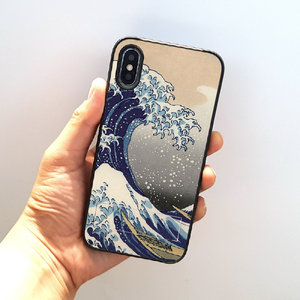 Dparks iPhone XS/X用ケース spirit case 浮世絵 DS14790I58-イメージ3