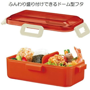 スケーター 抗菌ふわっと弁当箱 530mL くすみグリーン FC584SK-PFLB6AG-イメージ4