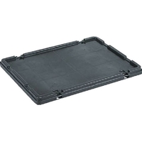サンコー 導電性ボックス型コンテナー 703014 サンボックス#56フタ ロック無 FCD793A-2177549